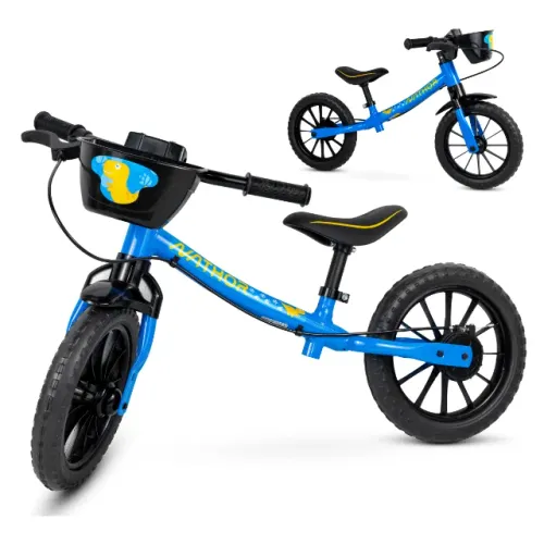 Bicicleta de equilibro SEM PEDAL Nathor Azul Infantil NOVA na Caixa " NAO ESTA MONTADA"