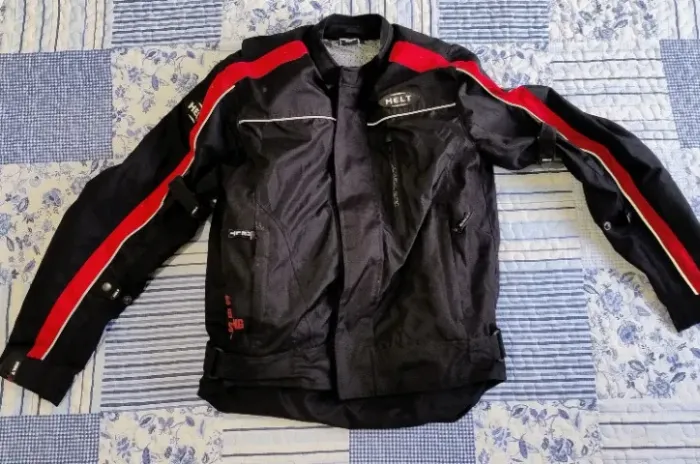Jaqueta impermeável para moto Helt - tamanho G