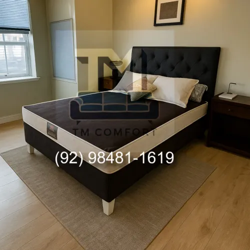 Cama box premium com entrega grátis 