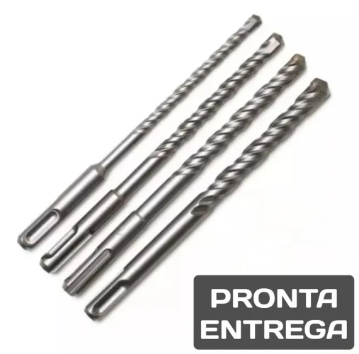 KIT 04 BROCAS CONCRETO SDS PLUS 