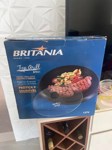 Top grill BPE01 - Britânia 127v
