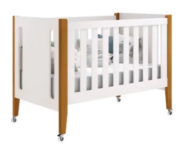 Berço evolutivo 3 em 1 Reller (com colchão)<br>- mini berço <br>- berço <br>- cama<br>R$ 600,00