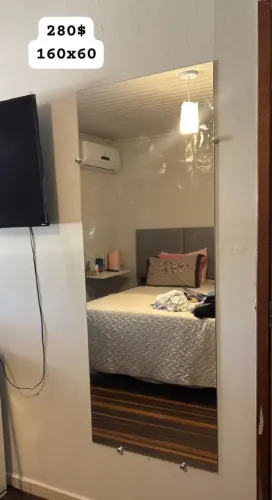 Espelho de Parede 160x60cm - Decore sua casa!