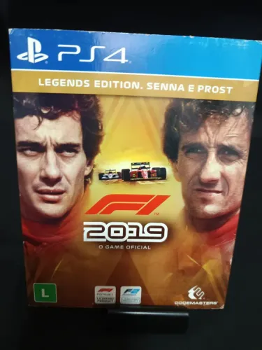 Jogo Fórmula 1 2019 legends Playstation 4 + Pôster 