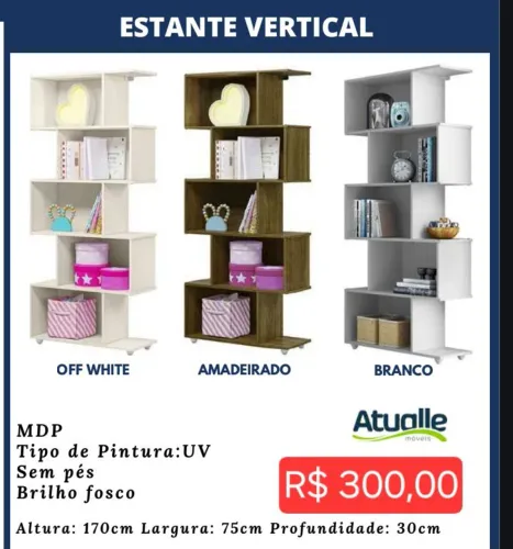 Estante Vertical (leia a descrição)
