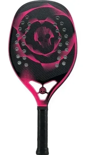 Raquete De Beach Tennis Turquoise Black Death 10.2 Pink