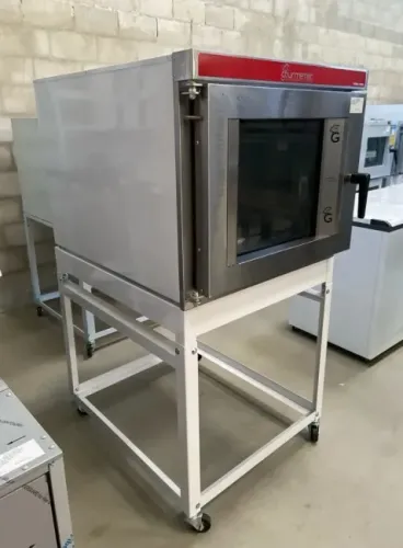 Forno de Padaria Turbo a Gás 5 Esteiras com Vapor "Novos"