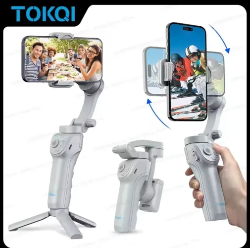 Gimbal TOKQI M01 Estabilizador 3 Eixos