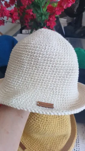 Chapéu Bucket em crochê