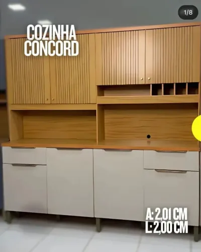 Armário De Cozinha Ronipa Concord - Entrega imediata!!