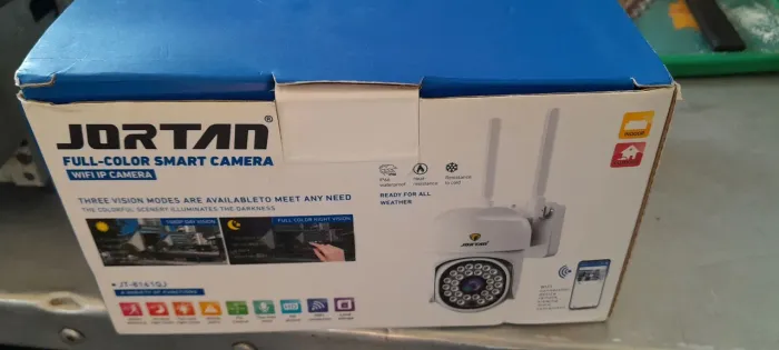Câmera Smart Jortan Full Color Wi-Fi IP