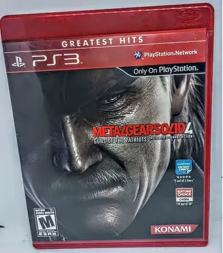 Metal Gear 4 Guns of the Patriots - Ps3