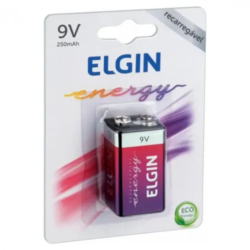 Bateria Recarregavel 9v 250 Mah 82215 *ENTREGA GRÁTIS*