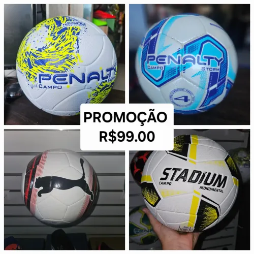 Bolas de Futebol Penalty e Stadium - Promoção!