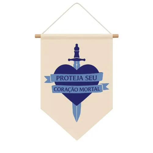 Banner "Proteja Seu Coração Mortal" - Espada e Coração Metade do Preço!