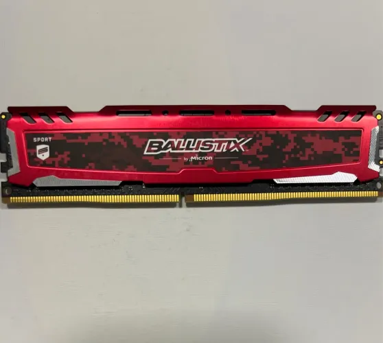 Memória RAM Ballistix Sport 8GB DDR4 2666MHz