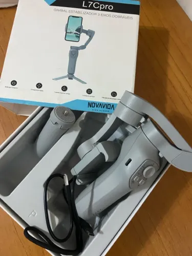 Gimbal Estabilizador L7Cpro 3 eixos dobráveis