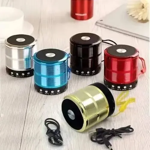 Caixa de som Mini speak Bluetooth e rádio