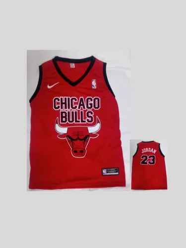Regata basquete masculino Chicago Bulls vermelha