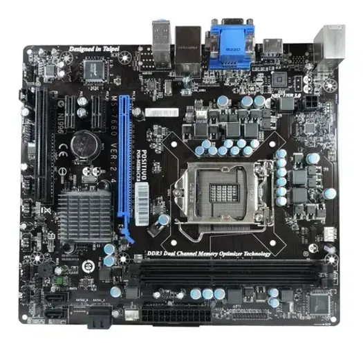 kit placa mãe 1155 + processador i3 3220