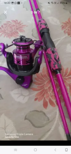 Kit de pesca feminino