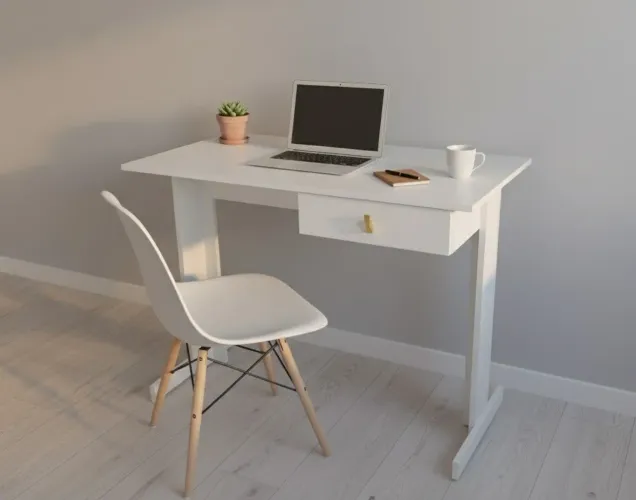 Mesa com uma gaveta