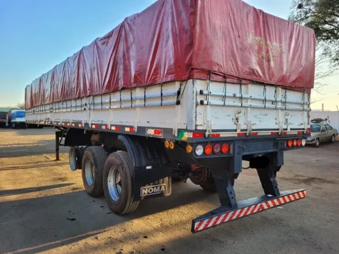 Carreta LS 12,5m Noma 2010 Raiada Tampas 1,60m Sem Pneus