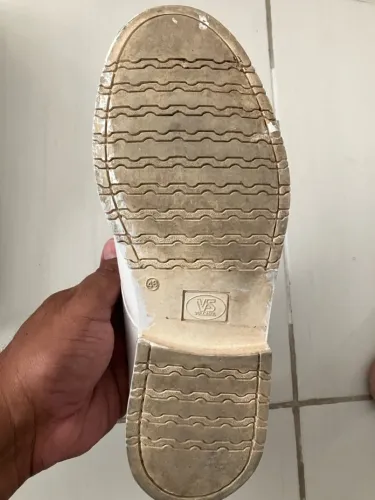 Sapato branco masculino tamanho 48