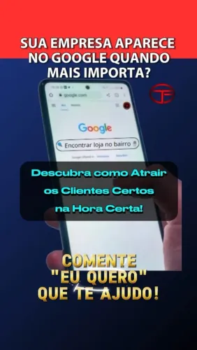 Seu negócio no topo dos resultados da pesquisa Google!