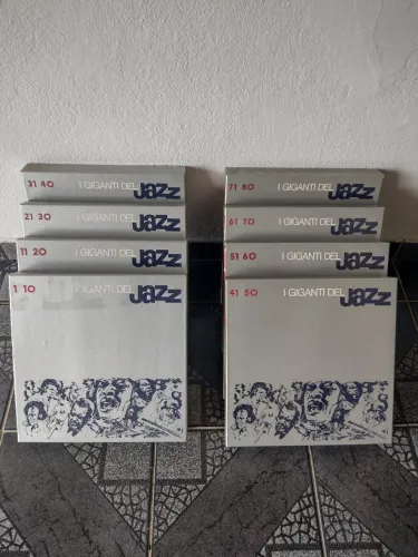 Coleção Maravilhosa de Jazz em vinil. 