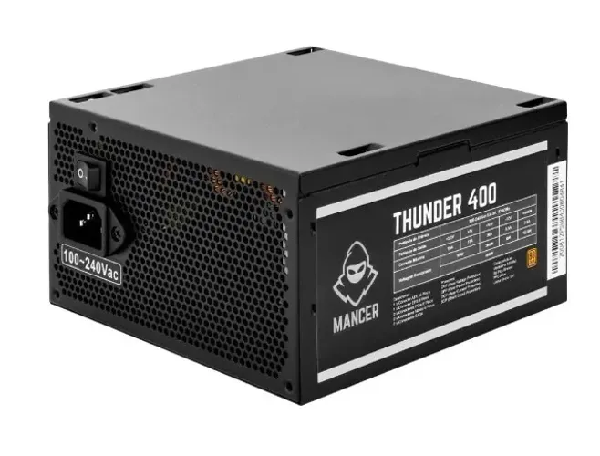 Fonte Atx Mancer 400w real 80plus