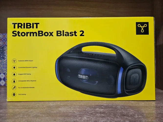 Caixa de Som Tribit Stormbox Blast 2