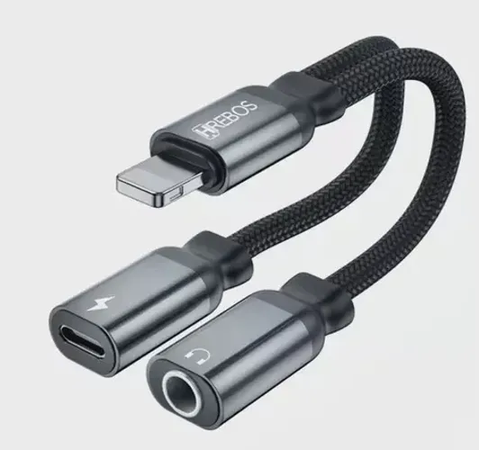 Adaptador Compatível com IPhone Para IPhone e P2 da Hrebos HS-228