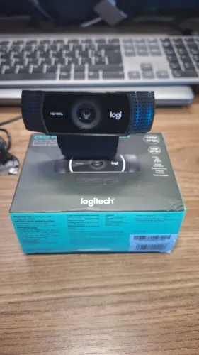 melhor webcam para stream! longitech c922 pro stream