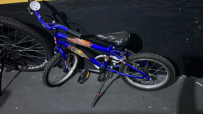 Bicicleta aero 16 azul 