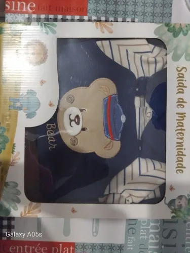 Saída de Maternidade Ursinho - Conforto e Estilo para o Bebê