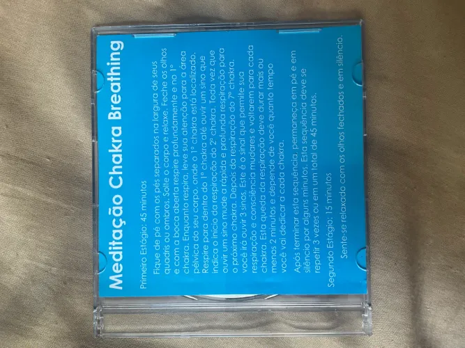 CD de meditação guiada