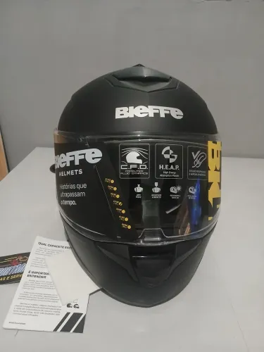 Capacete Bieffe original novo