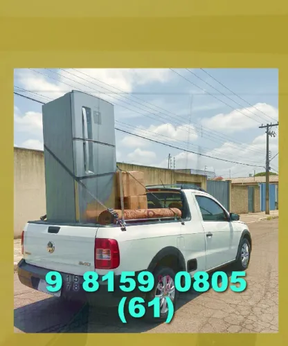 frete! transporte de cargas com qualidade no centro e bairro Sudoeste, chame a Rock!