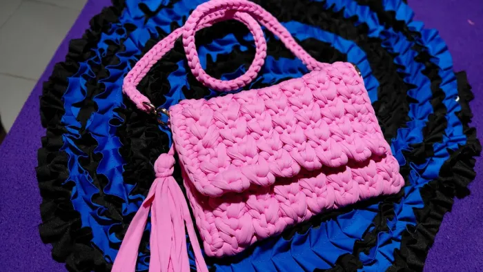 Bolsa de crochê