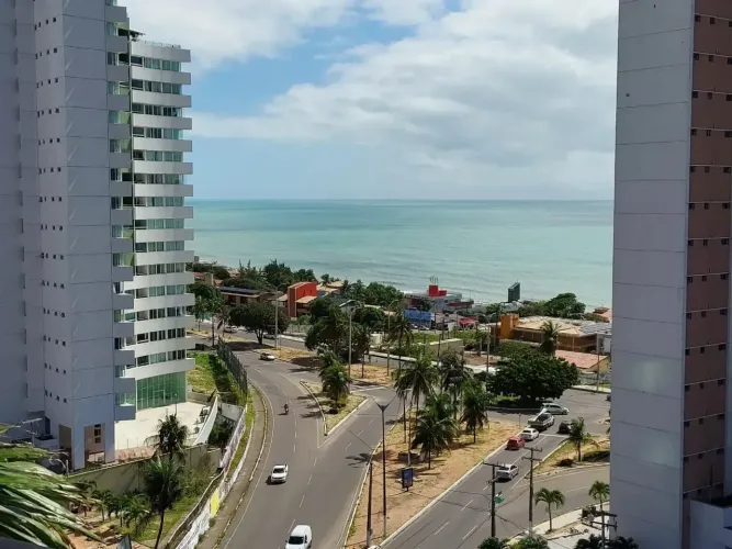 Oportunidade! Espetacular Cobertura duplex com vista Mar e piscina aquecida no coração d P
