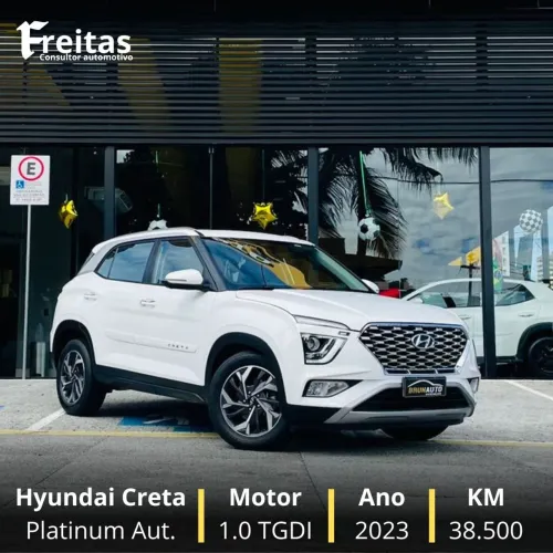 Hyundai Creta Platinum 1.0 TB 12V Flex AUT 2023
