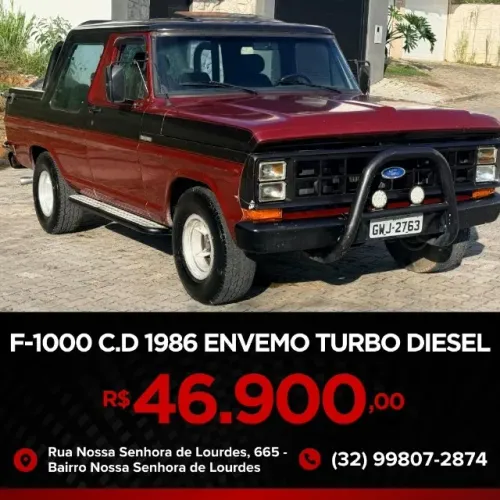 Ford F-1000 Cd/blazer 3.9 Dies. 1986