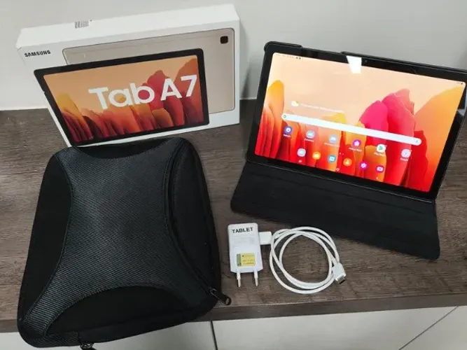 Tablet Samsung Galaxy Tab A7 modelo SM-T500 3 GB Ram e 64 GB de memória interna - Seminovo