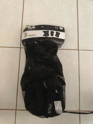 Kit Proteção FILA (Joelheira, cotoveleira e mãos). 