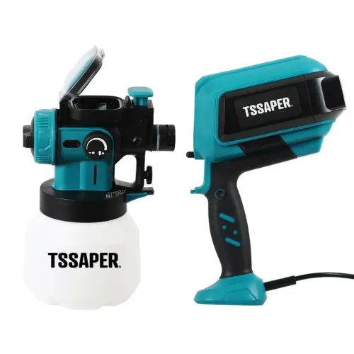 Pulverizador de Pintura Elétrico Compressor de Tinta 550w com 3 bicos Tssaper
