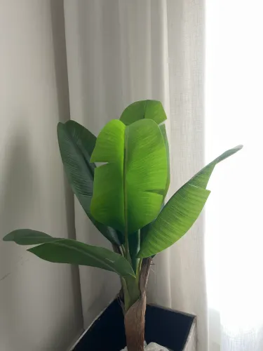 Bananeira Artificial 1,19 m Super Realista - Sem Vaso