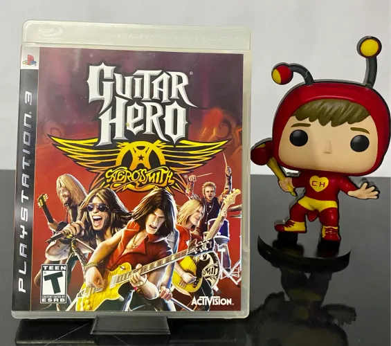 Guitar Hero Aerosmith - PS3 - Complete-in-box