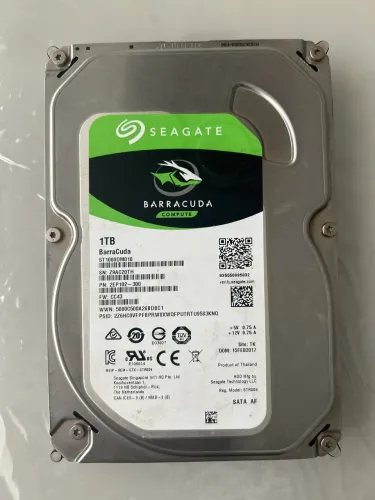 HD 1TB Seagate 100%