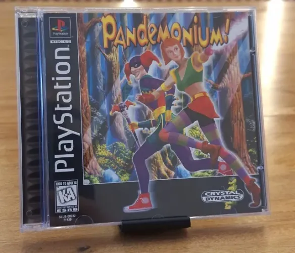 Jogo Pandemonium! PS1 Americano Original